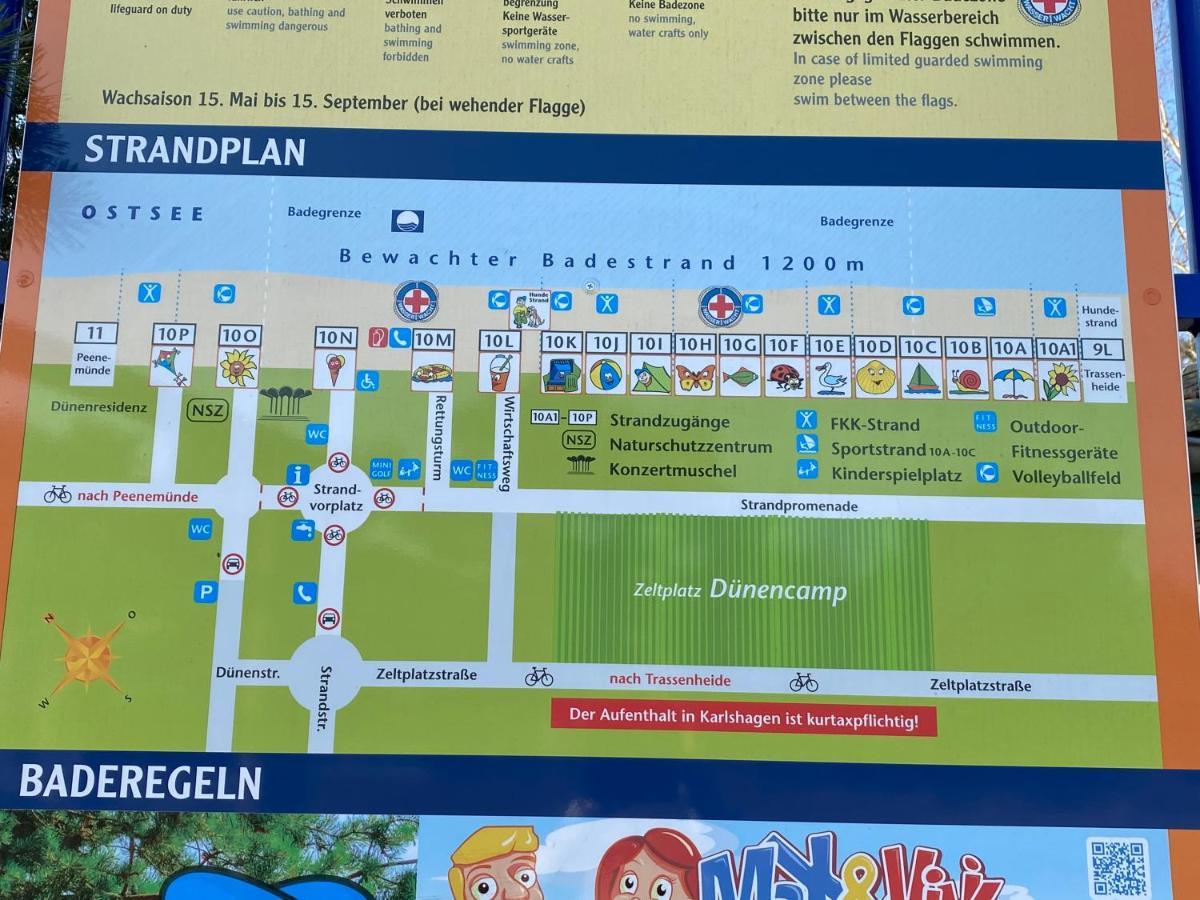 Duenenresidenz Karlshagen - Ferienwohnung Ginsterweg المظهر الخارجي الصورة